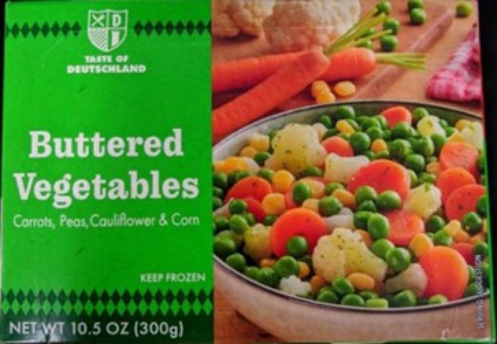 Lidl is Recalling All Lots of Taste of Deutschland Buttered Vegetables