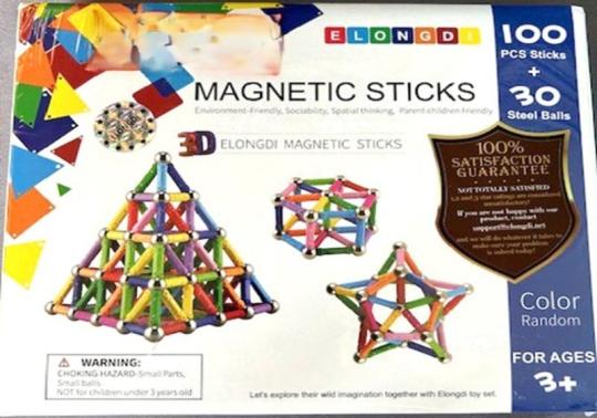 recalled magnetic stick sets