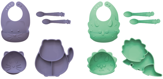 Melii Baby Silicone Spoons