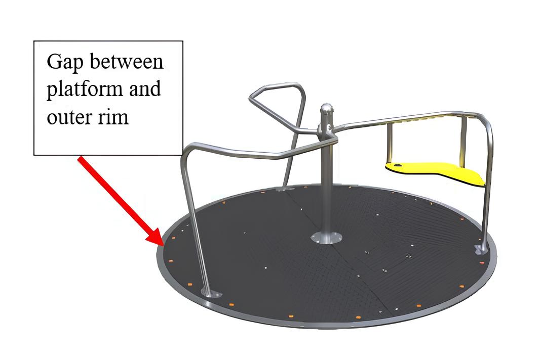 Inclusive Orbit playground merry-go-round