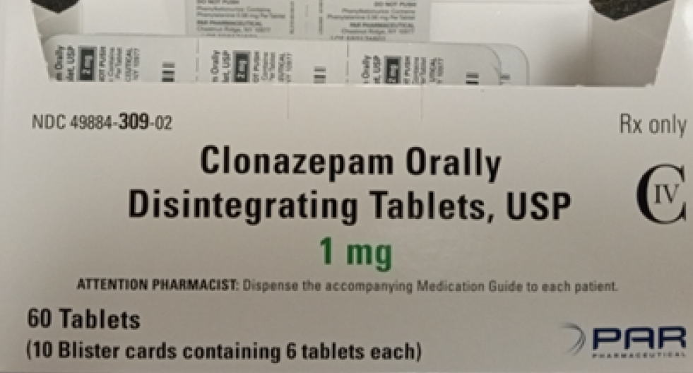 Endo USA Recalls Clonazepam Tablets Nationwide Over Labeling Errors