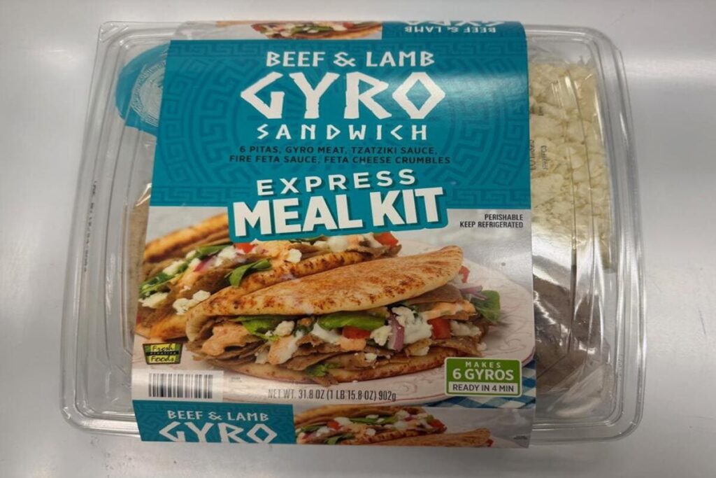 FDA Sets Risk Level in Gyro Meal Kits Recall Update